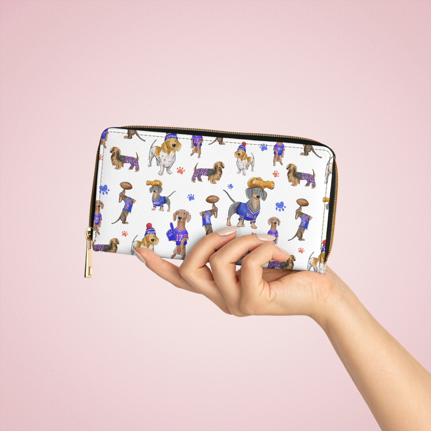 Buffalo Wiener Wallet - White