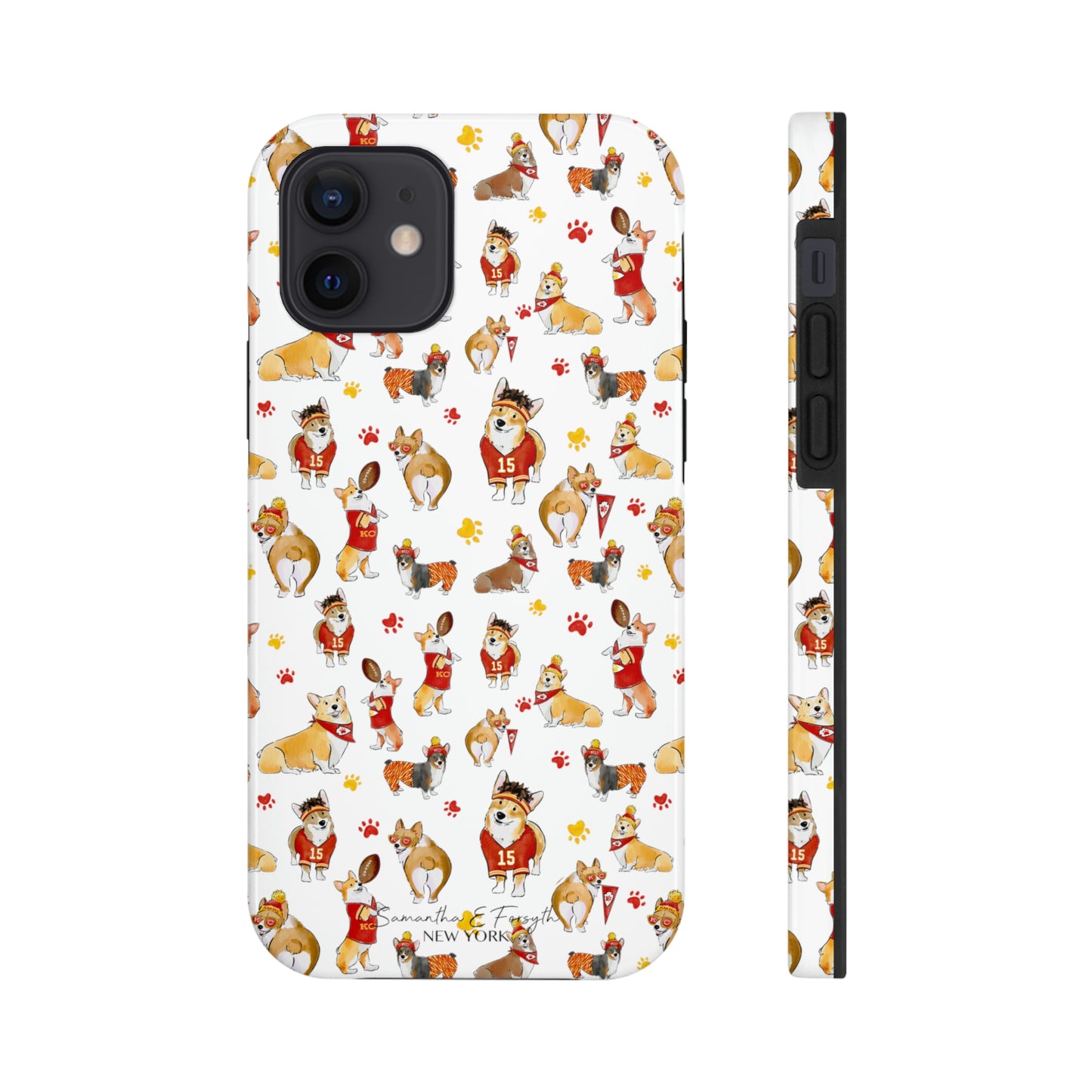 Kansas City Corgi Pretty Tough Phone Case