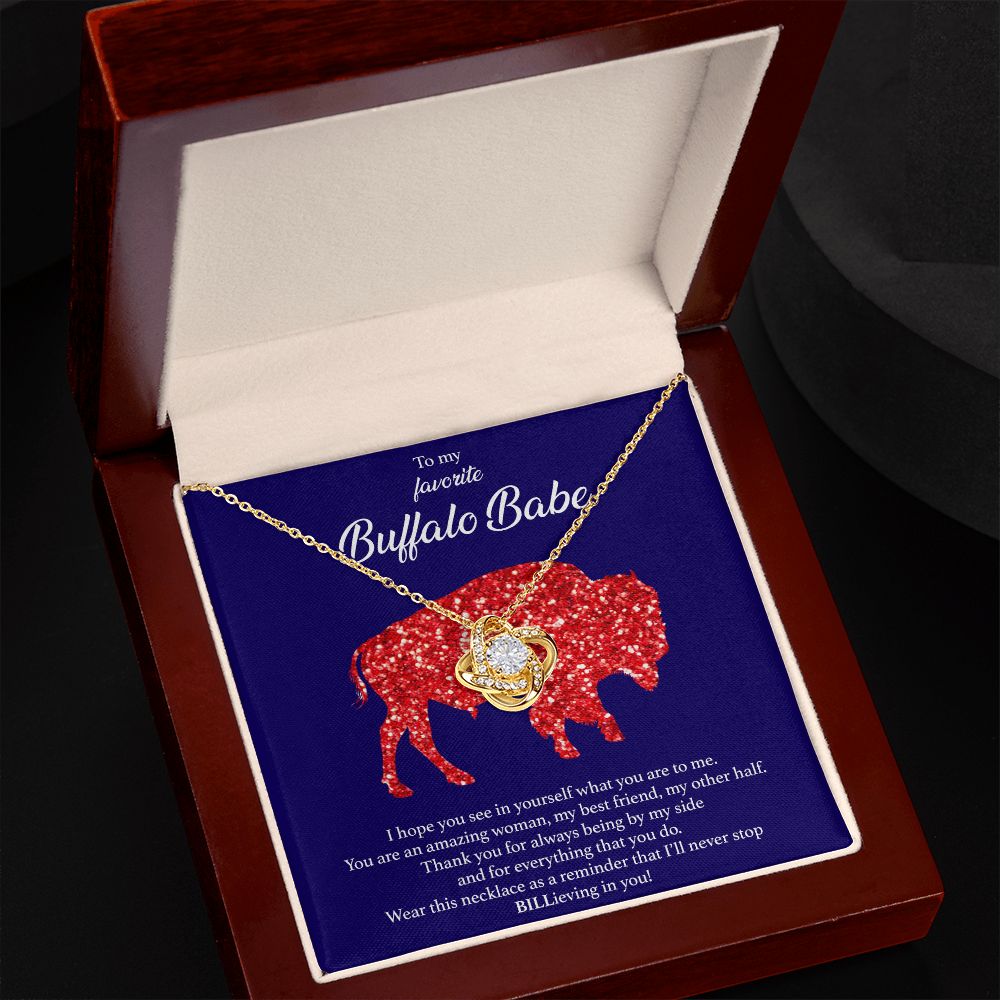 Buffalo Babe Knot Necklace