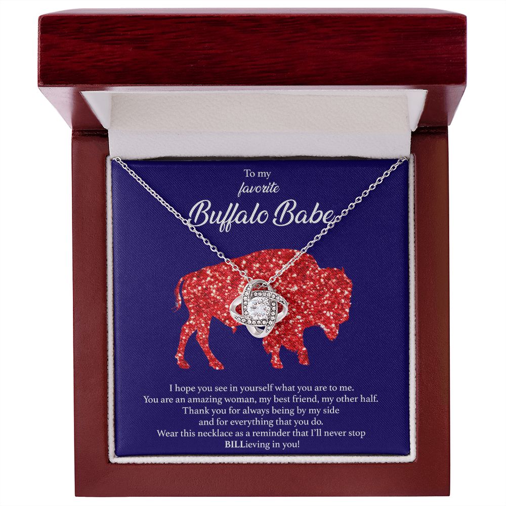 Buffalo Babe Knot Necklace