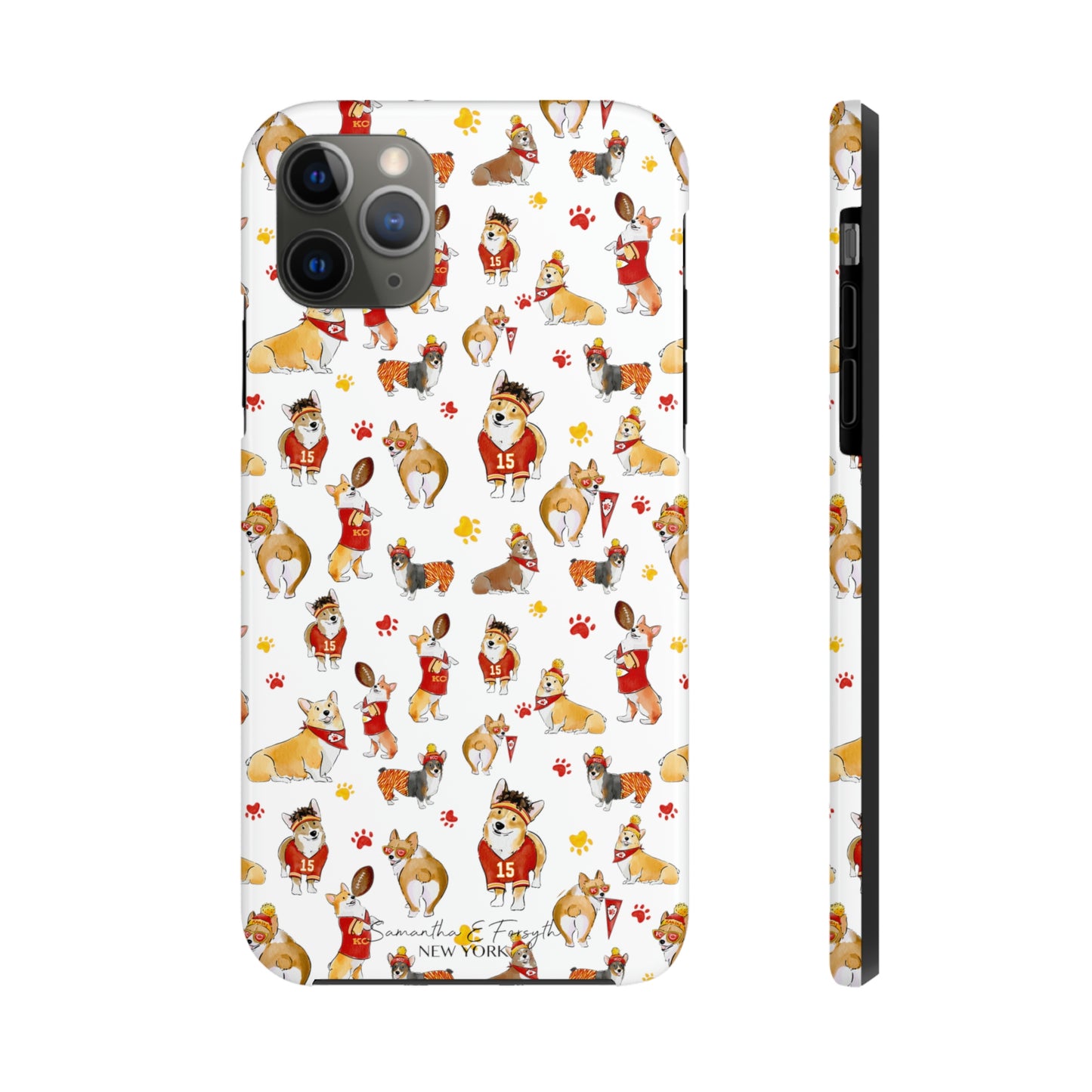 Kansas City Corgi Pretty Tough Phone Case