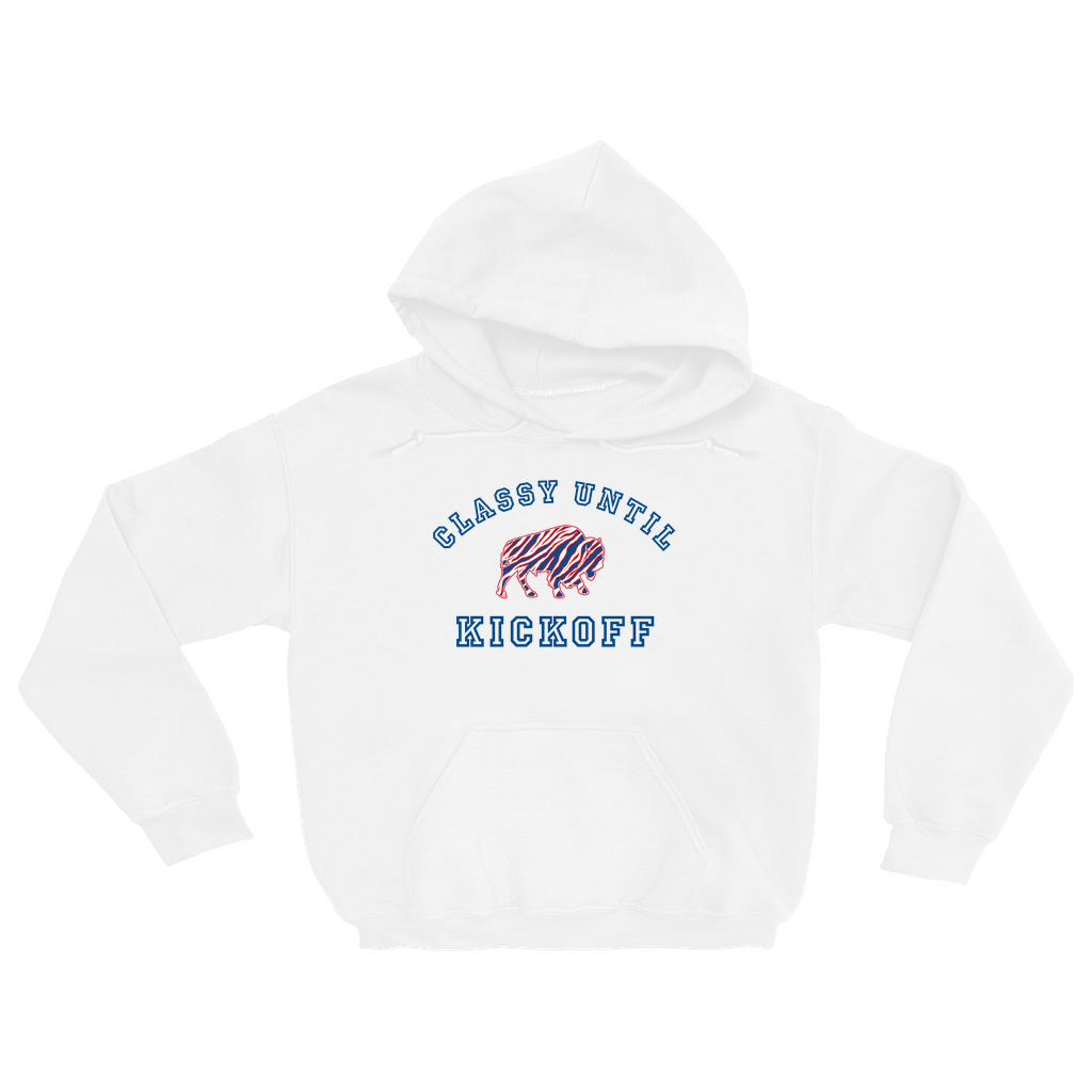 Classy Until Kickoff Hoodie