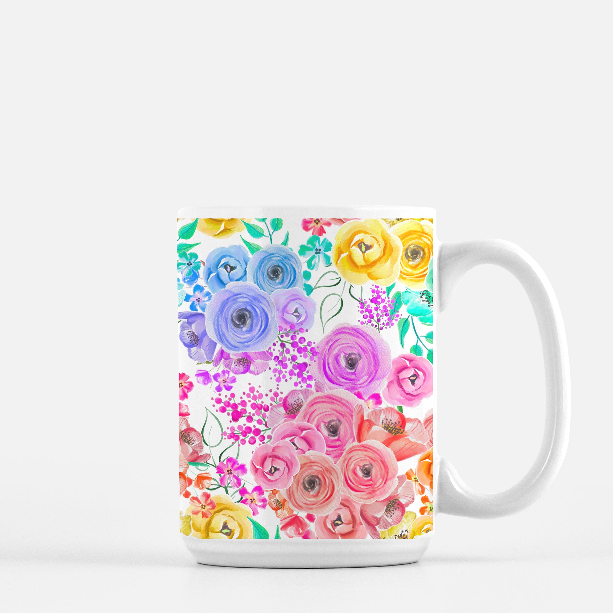 The Indigo Bloom Mug