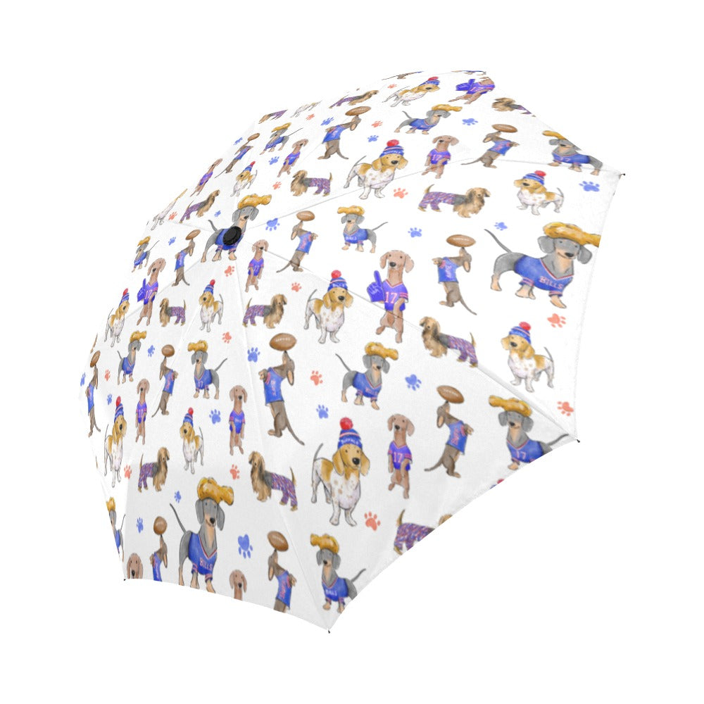 Buffalo Wiener Umbrella - Auto Open/Foldable!