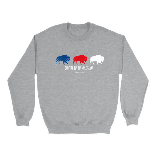 American Buffalo Football Crewneck