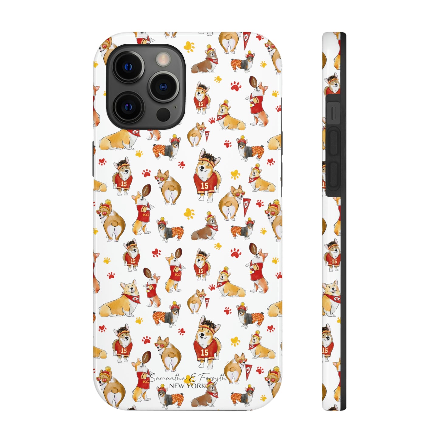 Kansas City Corgi Pretty Tough Phone Case