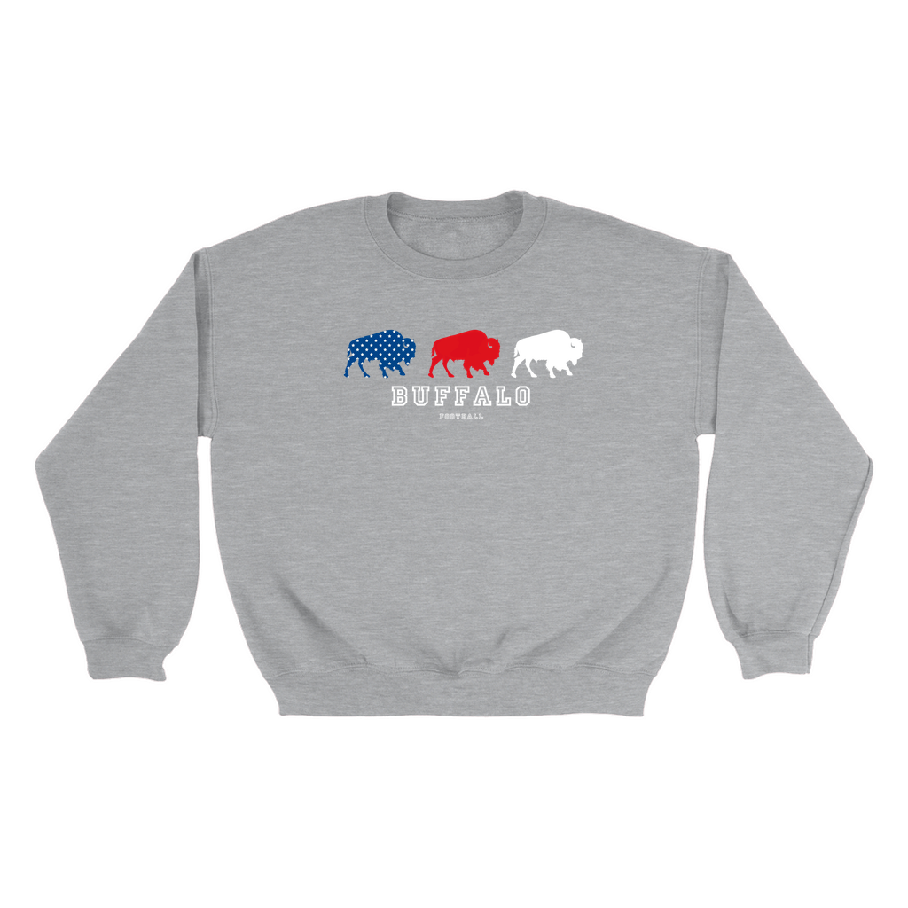 American Buffalo Football Crewneck