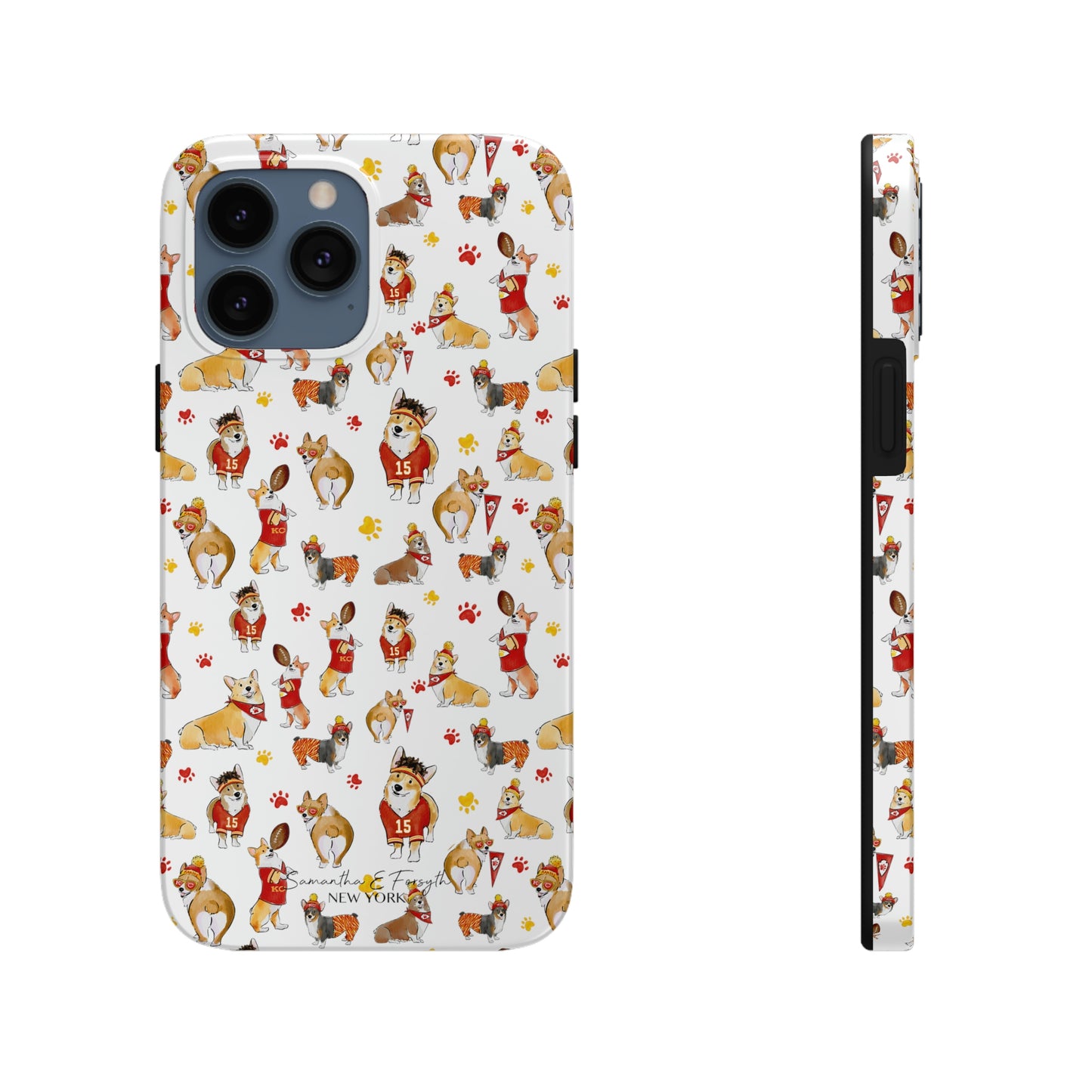 Kansas City Corgi Pretty Tough Phone Case
