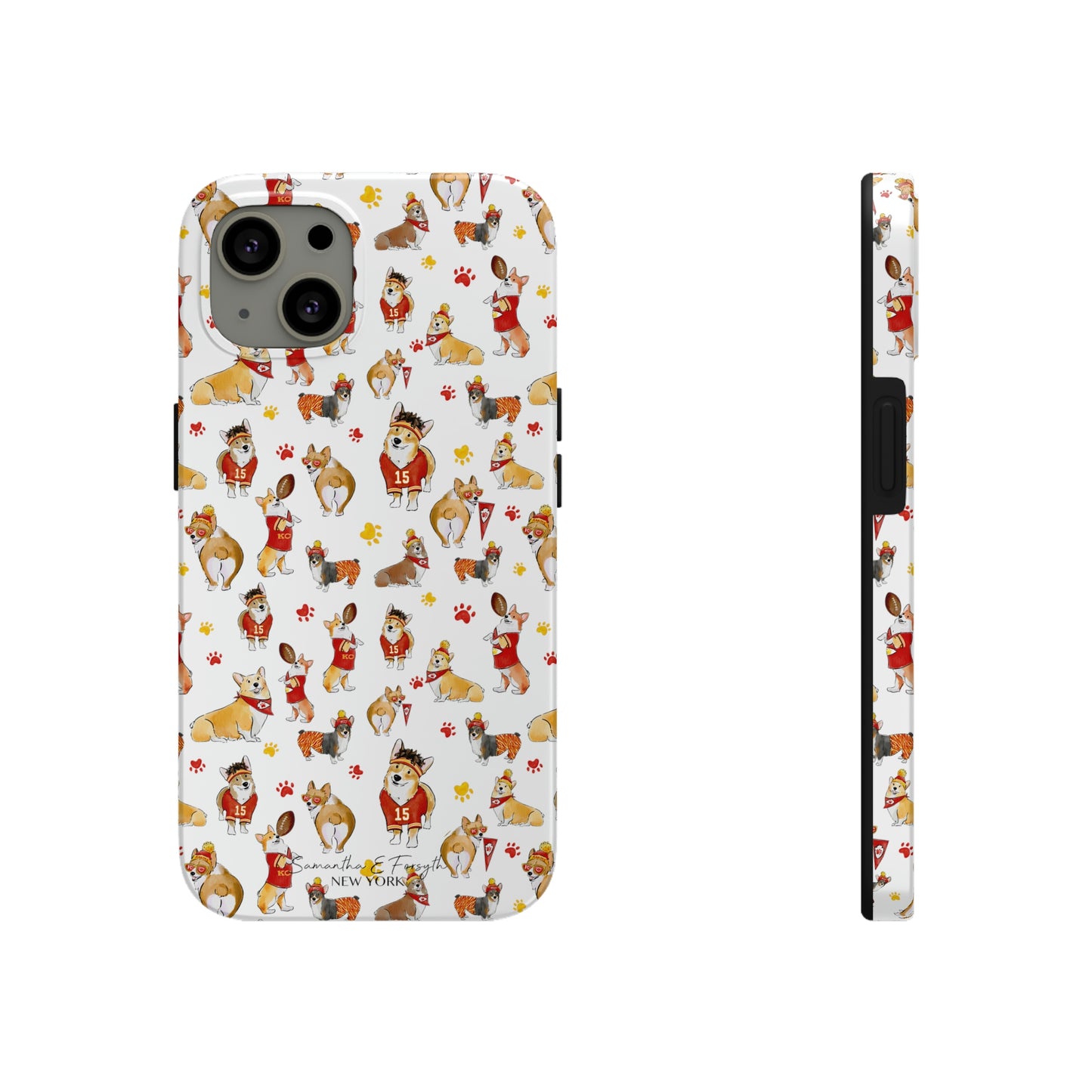 Kansas City Corgi Pretty Tough Phone Case