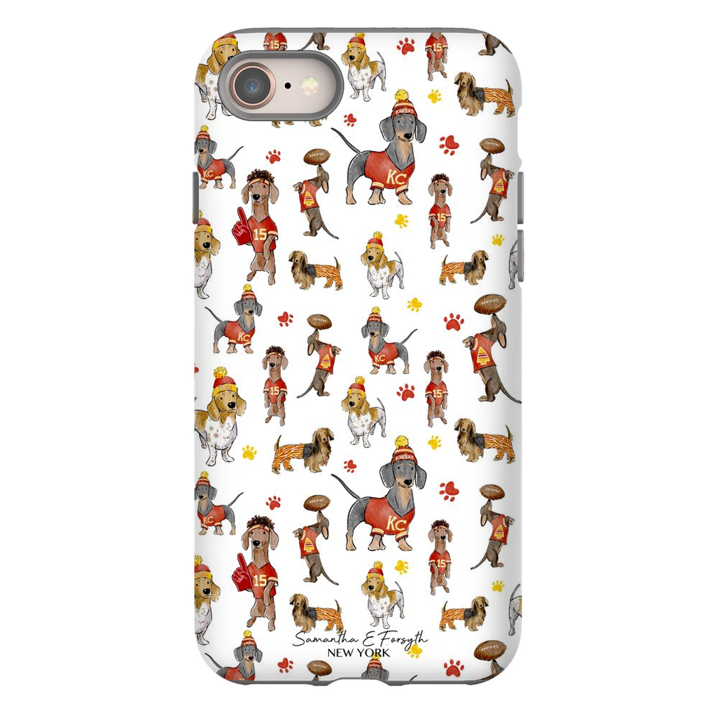 Kansas City Wiener Pretty Tough Phone Cases