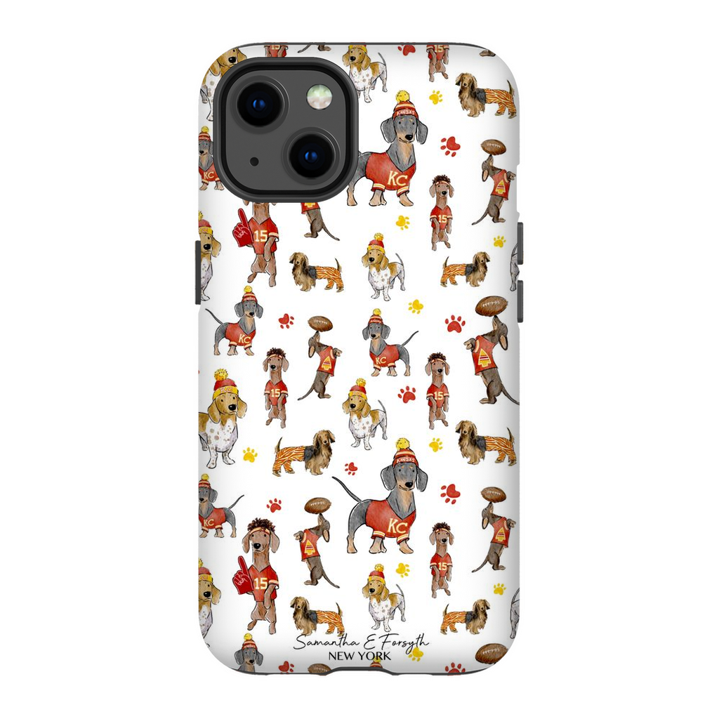 Kansas City Wiener Pretty Tough Phone Cases