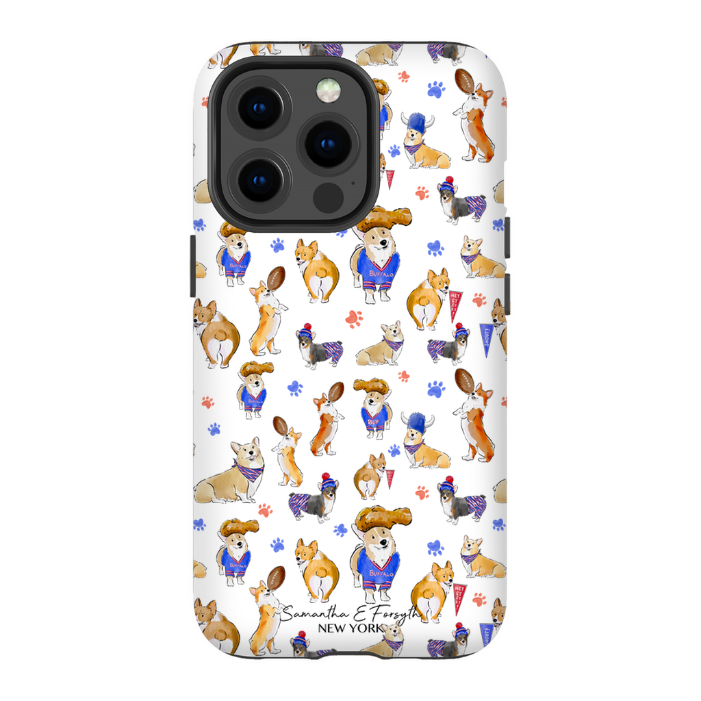 Buffalo Corgi Pretty Tough Phone Case