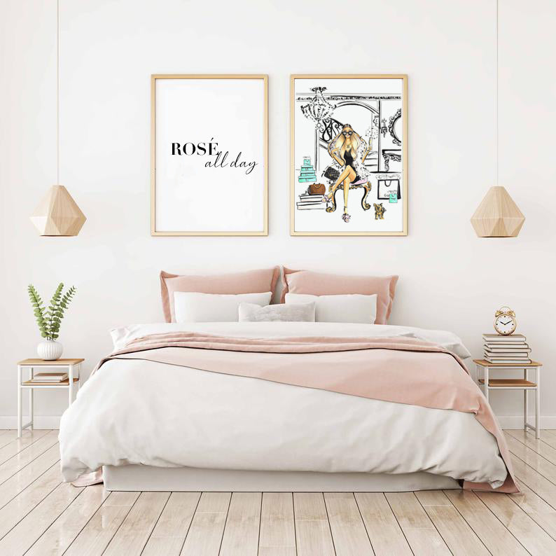 Bags and Bubbles Print