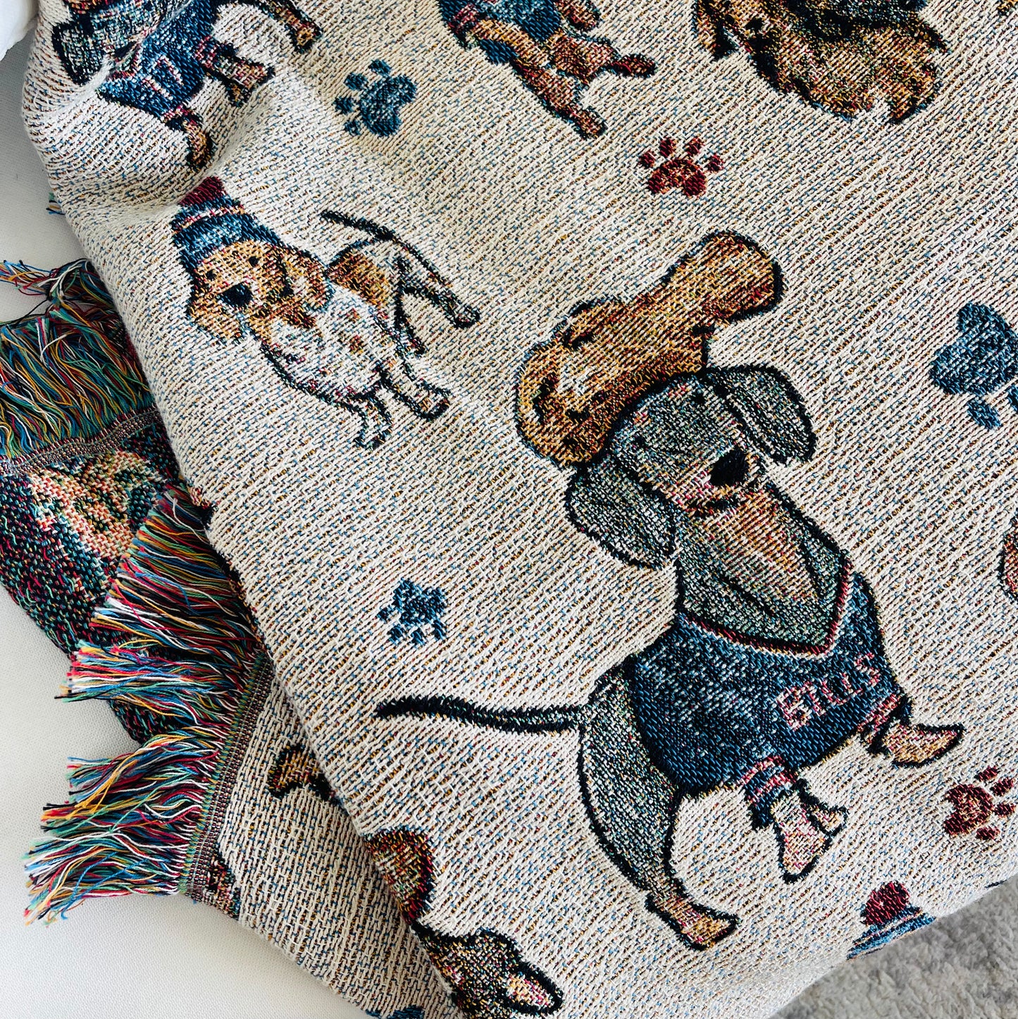Buffalo Wiener Woven Blanket