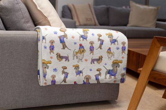 Buffalo Wiener Minky Blanket