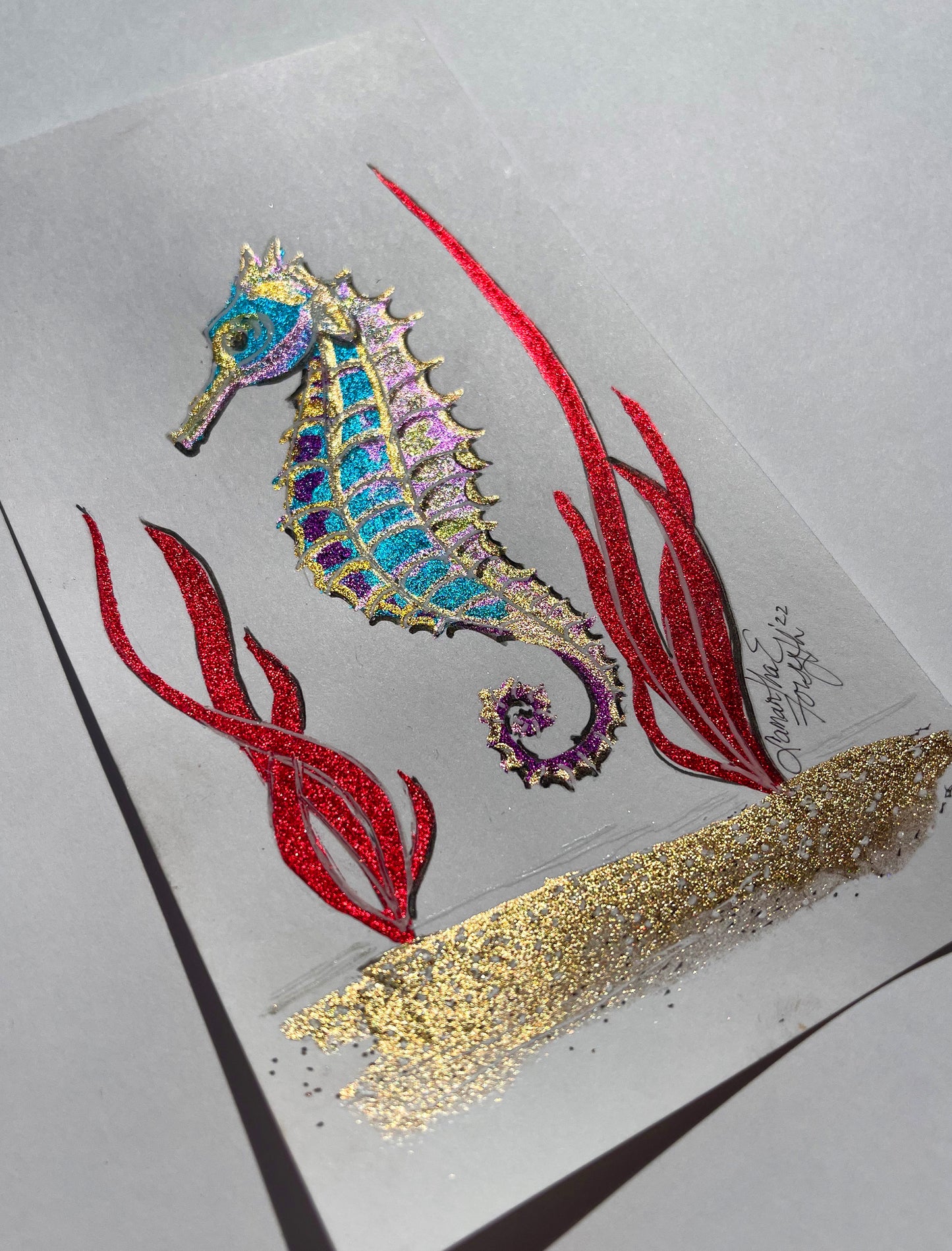 Seahorse Original Artwork