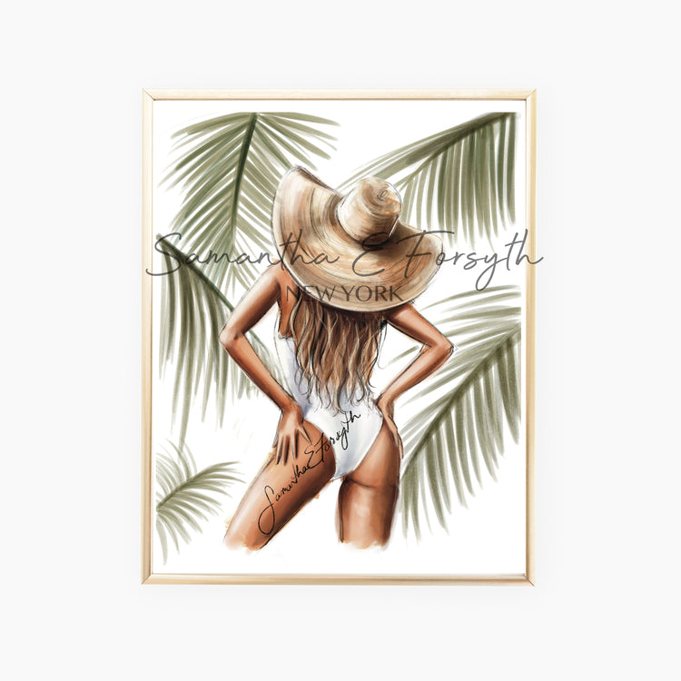 Suns Out Buns Out Print