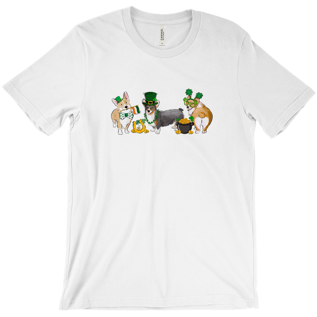 Corgi St. Patrick's Day T-Shirts