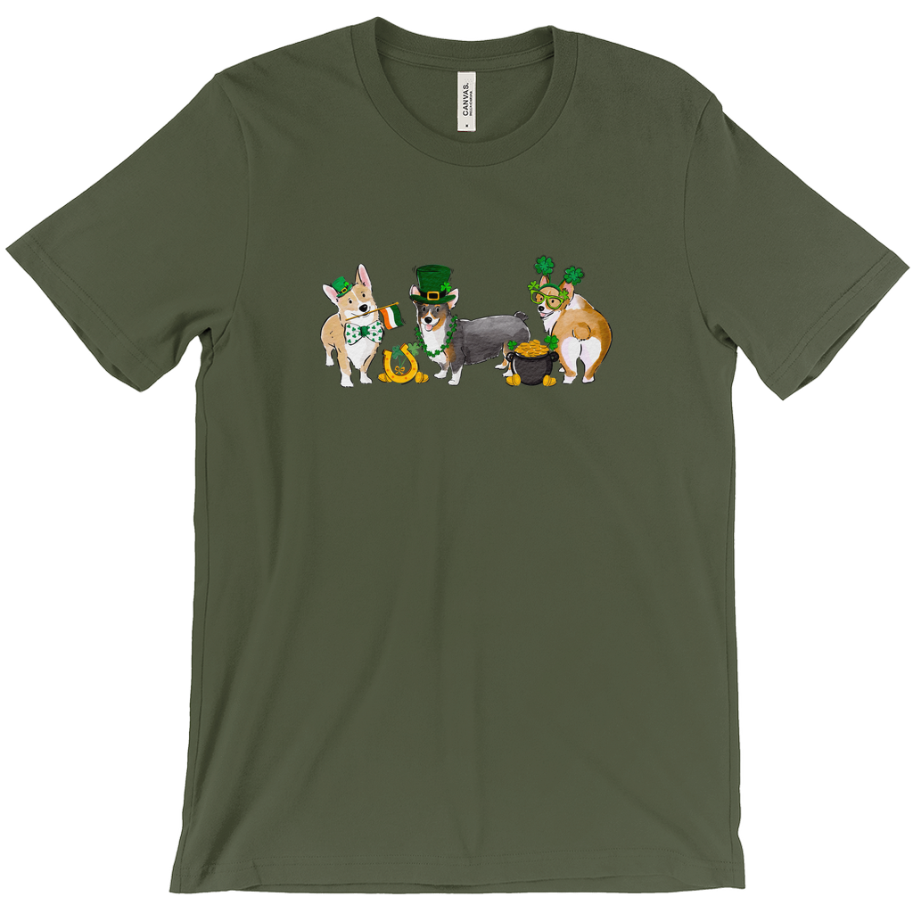 Corgi St. Patrick's Day T-Shirts