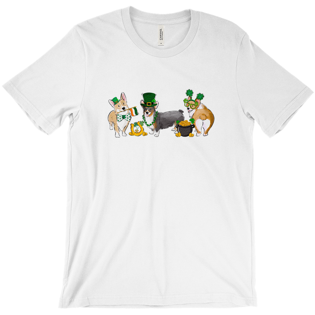 Corgi St. Patrick's Day T-Shirts