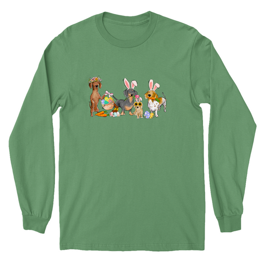 Wiener Easter Long Sleeve YOUTH T-Shirt