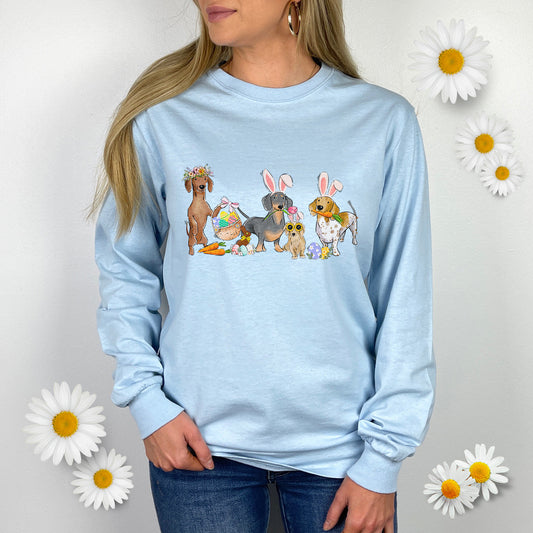 Wiener Easter Long Sleeve T-Shirts