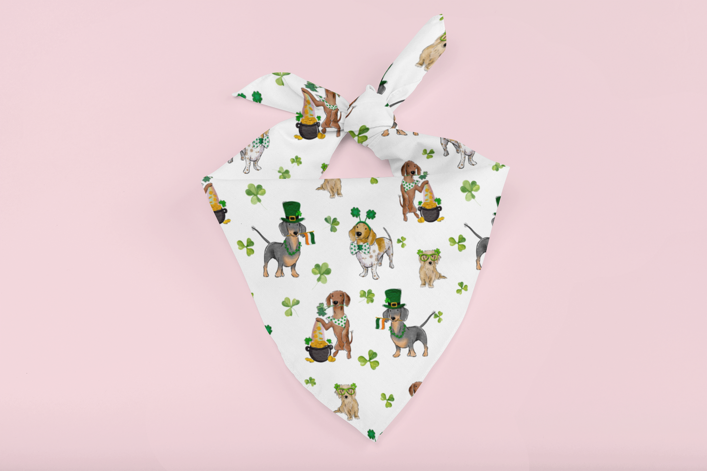 Wiener St. Patrick's Bandanas