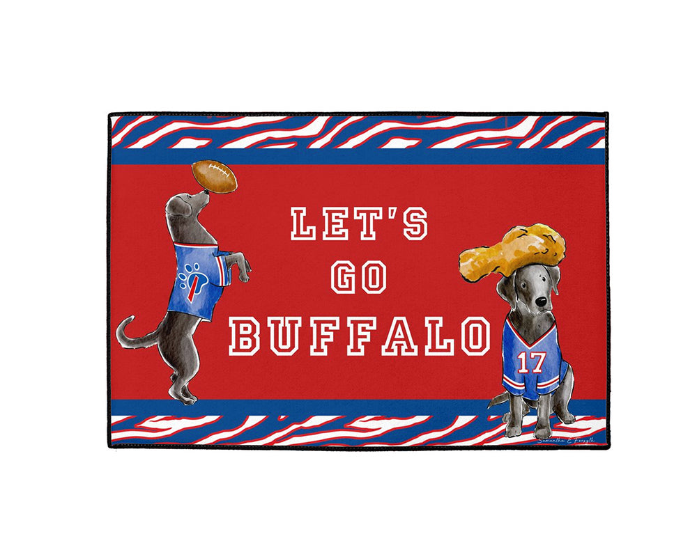 Buffalo Black Labs Doormat