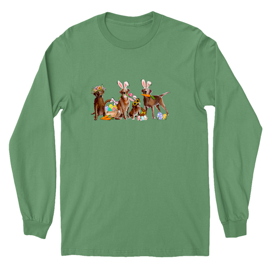 Chocolate Labs Long Sleeve YOUTH T-Shirt