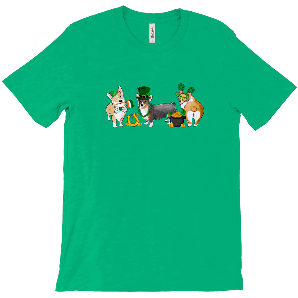 Corgi St. Patrick's Day T-Shirts