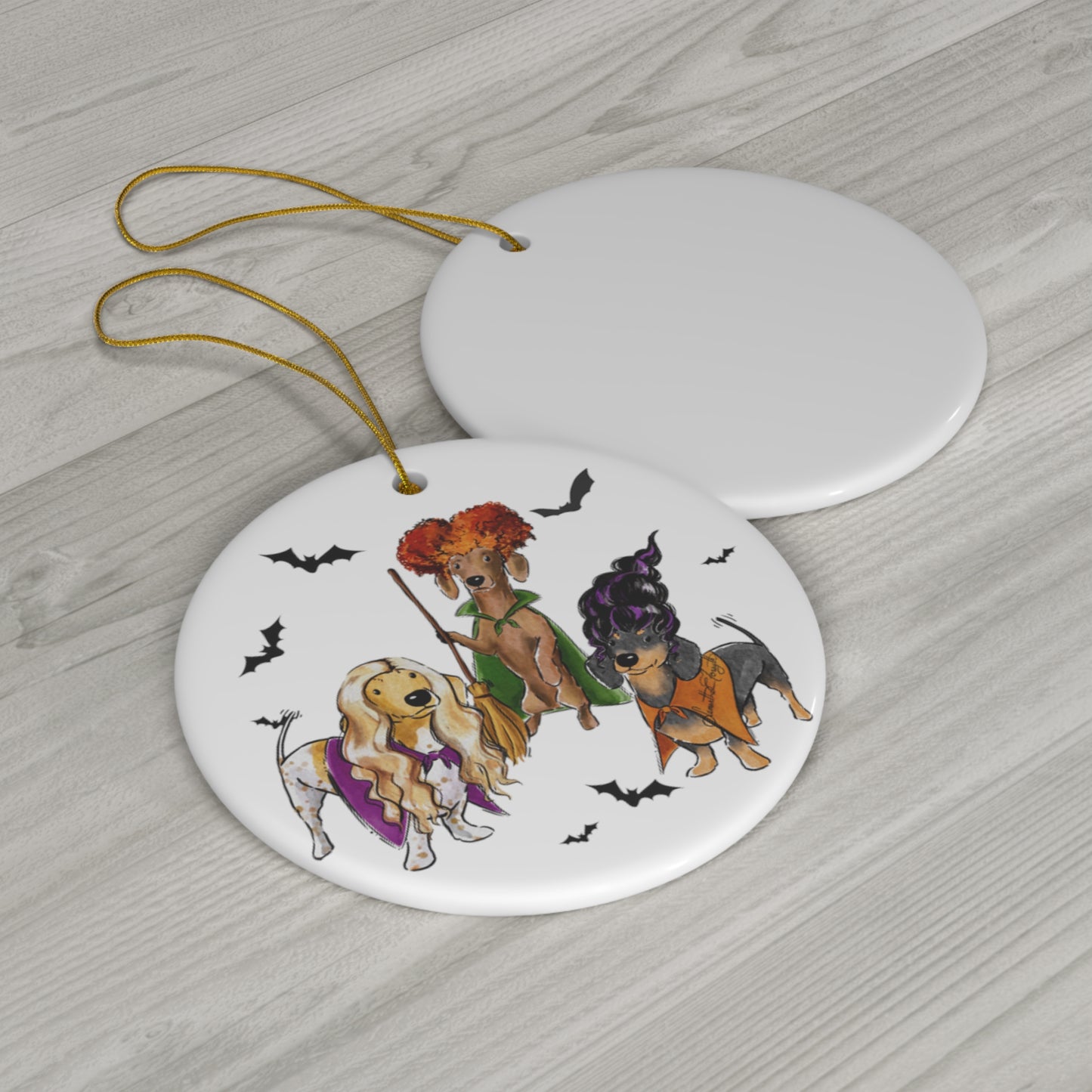 Wiener Hocus Paw-cus Ornament