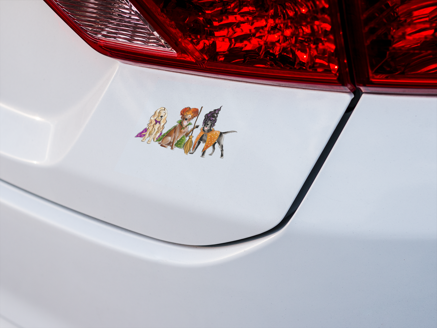 Labrador Hocus Paw-cus Vinyl Sticker