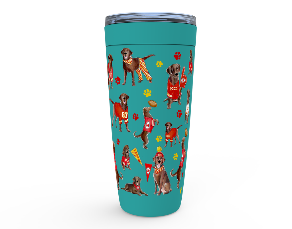 Kansas City Chocolate Labs Tumbler