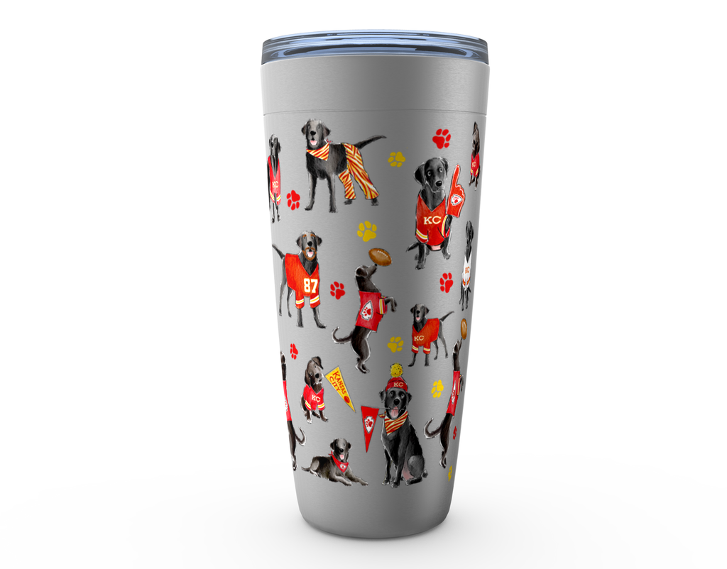 Kansas City Black Lab Tumbler