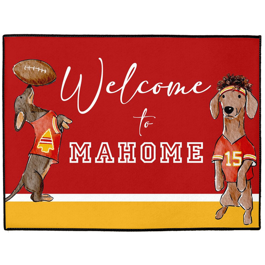 Mahome Wiener Dog Doormat