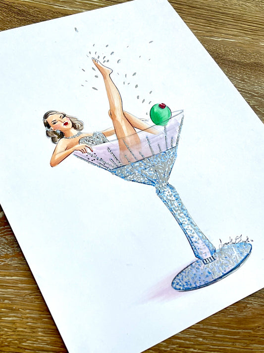 "Taylor Swift's Bejeweled" Original Artwork