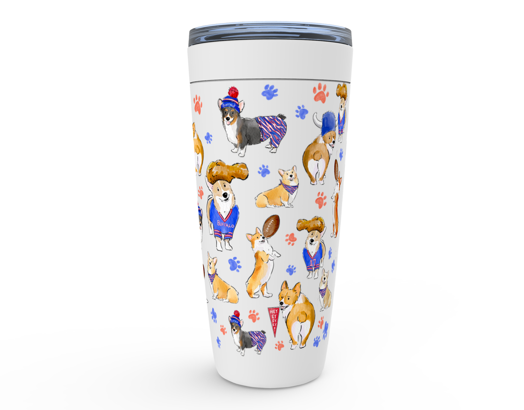 Buffalo Bills Coffee Tumbler Spirited Snoopy Woodstock Bills Gift