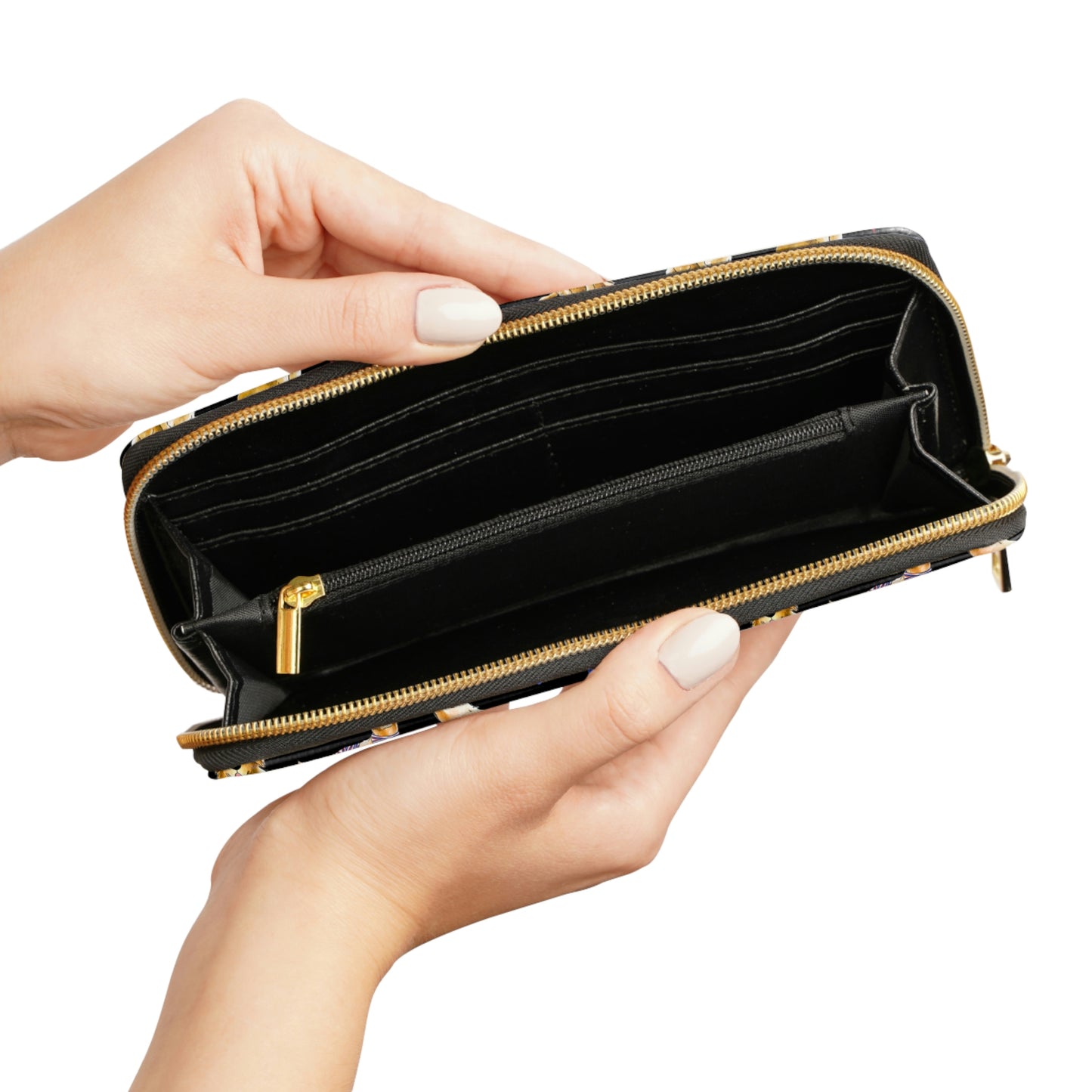 Buffalo Golden Retriever Wallet - Black