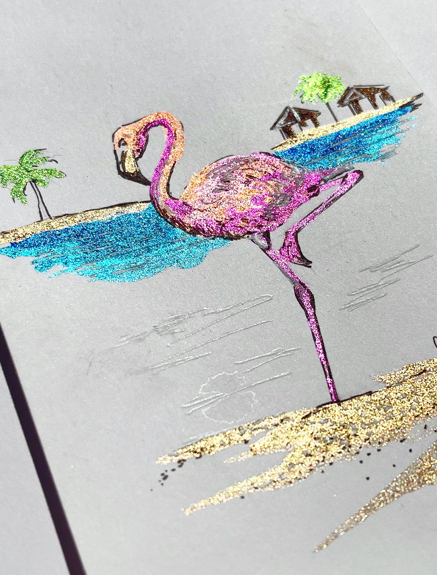 Flamingo Original Artwork